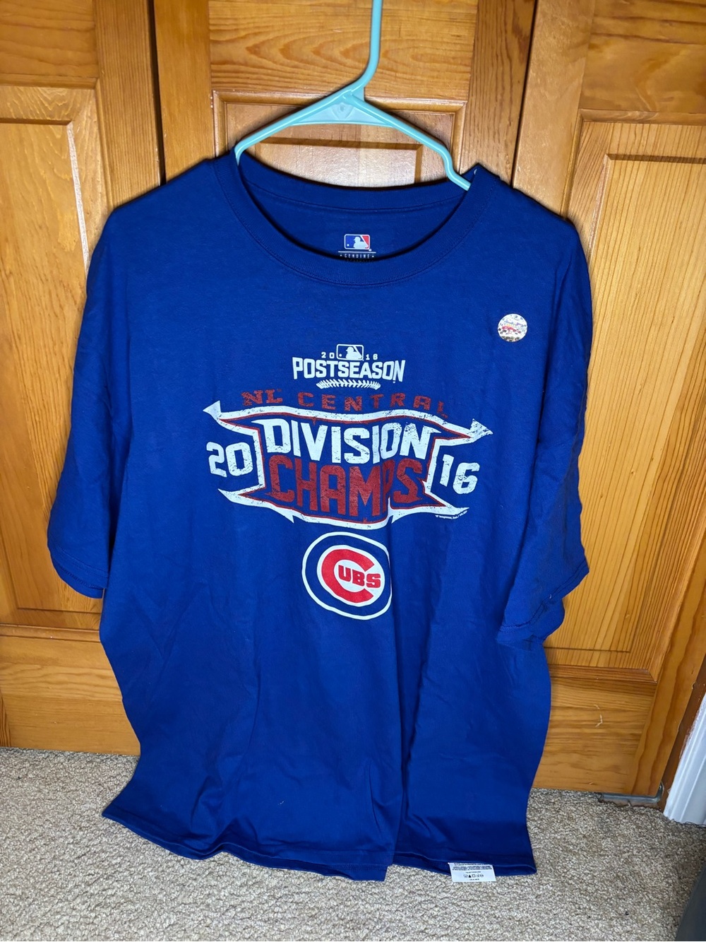 Genuine Merchandise Royal Blue MLB Logo T-Shirt